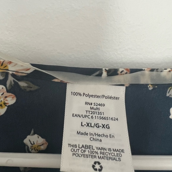 Floral Kimono with cinch waist and tie - Picture 3 of 4